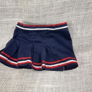 Battat Our Generation Blue  Cheer Skirt Red‎ White  08  for 18" Doll Replacement
